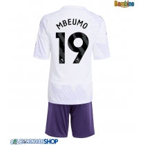 Maglie da calcio Manchester United Bryan Mbeumo #19 Seconda Maglia Bambino 2025-26 Manica Corta + Pantaloni corti)